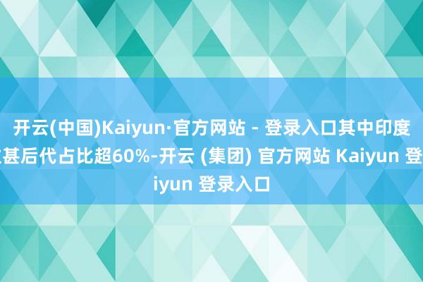 开云(中国)Kaiyun·官方网站 - 登录入口其中印度侨民过甚后代占比超60%-开云 (集团) 官方网站 Kaiyun 登录入口